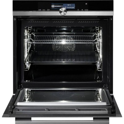 Siemens hm678g4s1 iQ700 horno combinado microondas pirolítico empotrado 60 cm negro