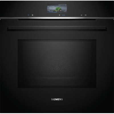 Siemens hm736gab1 iQ700 Built-in 60cm Black Microwave Combination Oven