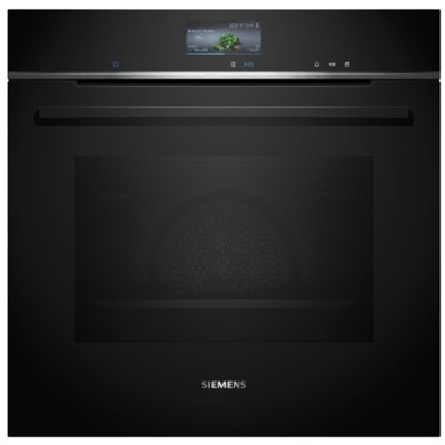 Siemens hr776g1b1 iQ700 built-in 60cm black steam combi oven