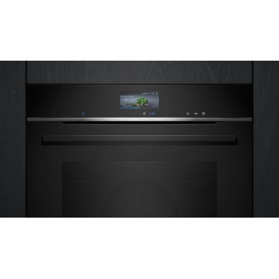 Siemens hr776g1b1 iQ700 built-in 60cm black steam combi oven