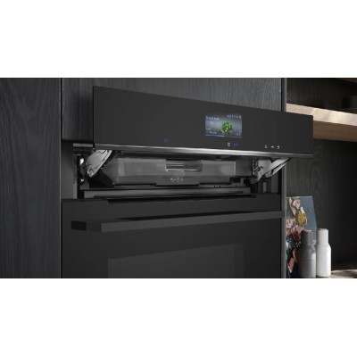 Siemens hr776g1b1 iQ700 built-in 60cm black steam combi oven