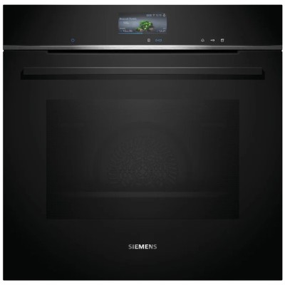 Siemens hr736g1b1 iQ700 Einbau-Kombi-Dampfbackofen 60 cm schwarz