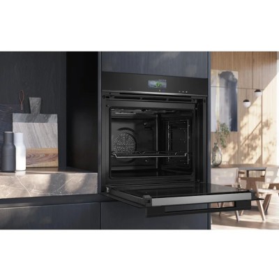 Siemens hr736g1b1 iQ700 Forno combinato a vapore da incasso 60 cm nero