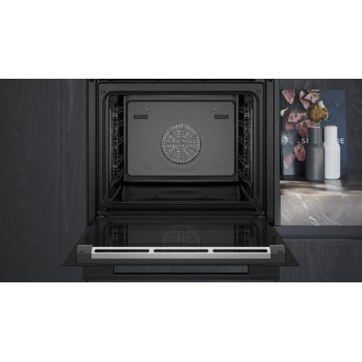 Siemens hs736g3b1 four à vapeur encastrable 60 cm noir