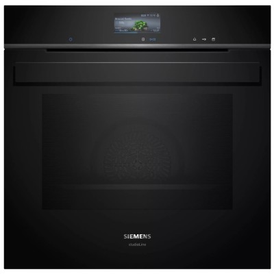 Siemens hr976gmb1 iQ700 60cm wbudowany piekarnik parowy pyrolityczny, czarny, SL