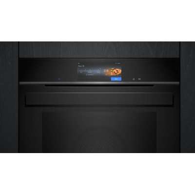 Siemens hs958ged1 iQ700 horno de vapor empotrado 60 cm negro SL