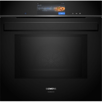 Siemens hs938geb1 iQ700 four à vapeur encastrable 60 cm noir SL
