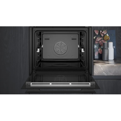 Siemens hs938geb1 iQ700 wbudowany piekarnik parowy 60 cm czarny SL
