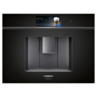 Siemens ct918l1b0 iQ700 machine à café automatique encastrable noir SL