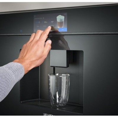 Siemens ct918l1b0 iQ700 machine à café automatique encastrable noir SL