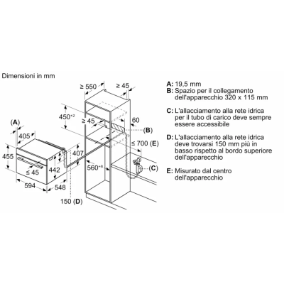 Piekarnik parowy do zabudowy Siemens CS958GDD1 iQ700, 45 cm, czarny, SL