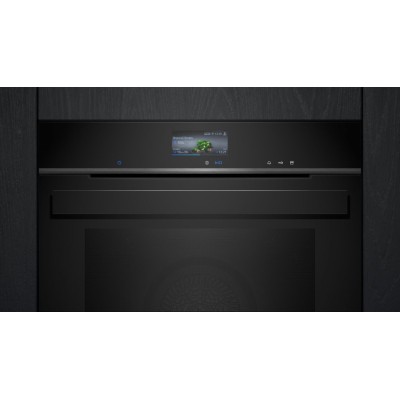 Siemens cs936gcb1 iQ700 forno a vapore da incasso h 45 cm nero SL