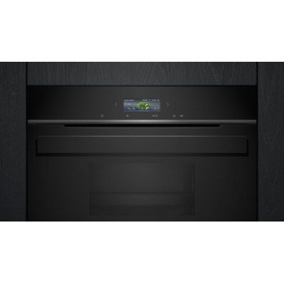 Siemens cd914gxb1 iQ700 wbudowany piekarnik parowy h 45 cm czarny SL