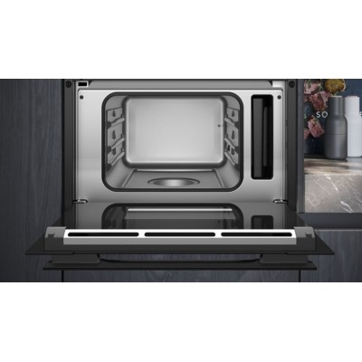Siemens cd914gxb1 iQ700 wbudowany piekarnik parowy h 45 cm czarny SL
