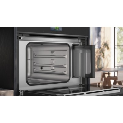 Siemens cd914gxb1 iQ700 wbudowany piekarnik parowy h 45 cm czarny SL