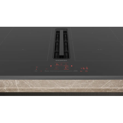 Siemens ed751hq26e iQ500 induction hob with integrated hood 70 cm