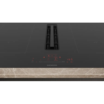 Płyta indukcyjna Siemens ed811hq26e iQ500 ze zintegrowanym okapem 80 cm