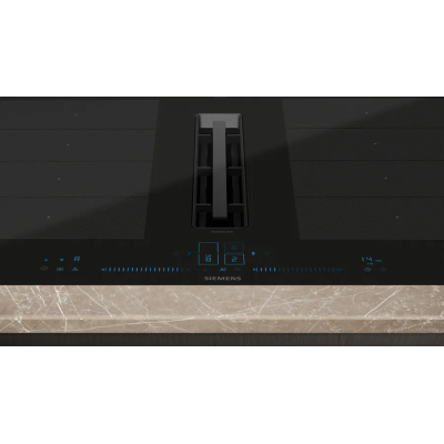 Siemens ex800nx68e iQ700 induction hob with integrated hood 80 cm SL