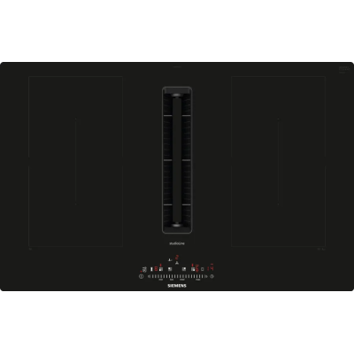 Siemens ed807fq25e iQ500 Induktionskochfeld mit integrierter Dunstabzugshaube 70 cm SL