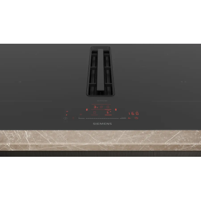 Płyta indukcyjna Siemens ed877hq26e iQ500 ze zintegrowanym okapem 80 cm SL