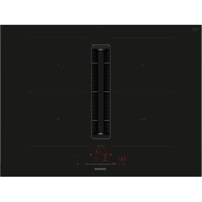 Siemens ed777hq26e iQ500 Induktionskochfeld mit integrierter Dunstabzugshaube 70 cm SL