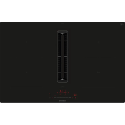 Placa de inducción Siemens ed807hq26e iQ500 con campana integrada 80 cm SL