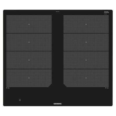 Placa de inducción Siemens ex601lxc1e iQ700 60 cm vitrocerámica negra - encimera empotrada