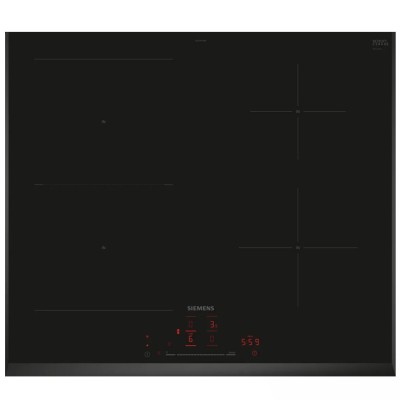 Siemens ed65khsb1e iQ500 placa de inducción 60 cm vitrocerámica negra