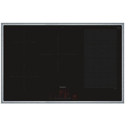 Siemens ex845hvc1e iQ700 plaque à induction 80 cm noir avec cadre