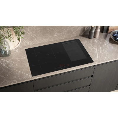 Siemens ex801hvc1e iQ700 80cm flush-mounted induction hob black