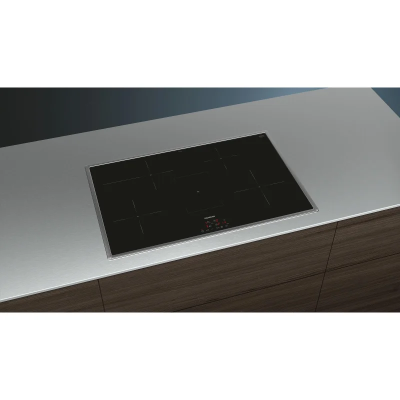 Siemens eh845bfb5e iQ300 table de cuisson à induction 80 cm vitrocéramique noire