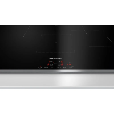 Siemens eh845bfb5e iQ300 table de cuisson à induction 80 cm vitrocéramique noire