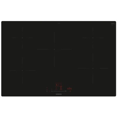 Siemens eh801hvb1e iQ100 80cm flush-mounted induction hob black