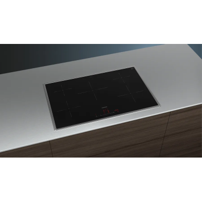 Siemens eh845hvb1e iQ100 induction hob 80 cm black with frame