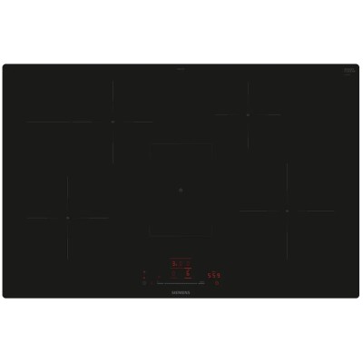 Siemens eh801hfb1e iQ300 80cm black flush-mounted induction hob