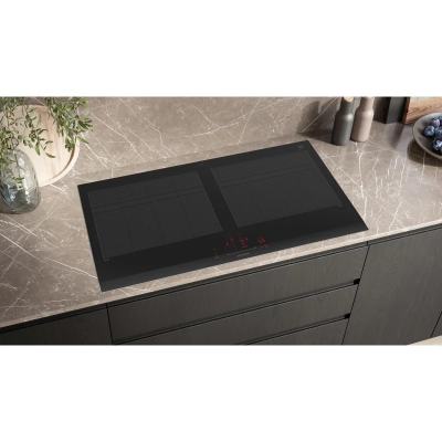 Siemens ex275hxc1e iQ700 table de cuisson à induction 90 cm vitrocéramique noire