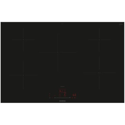 Siemens eh807hvc1e iQ100 induction hob 80 cm glass ceramic black SL