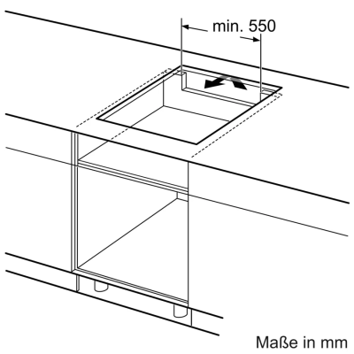 Table de cuisson à induction Siemens eh807hvc1e iQ100 80 cm vitrocéramique noir SL