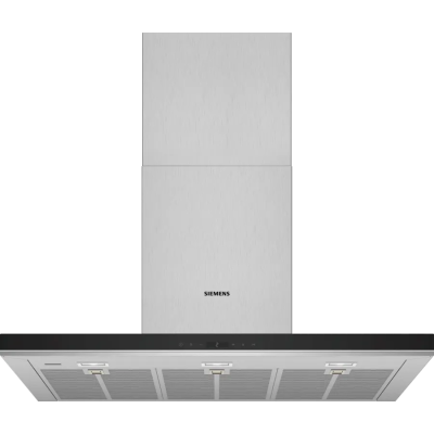 Siemens lc91bur50 iQ700 cappa a parete 90 cm inox + nero