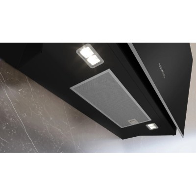 Siemens lc91klt60 iQ700 90cm wall-mounted inclined hood black glass