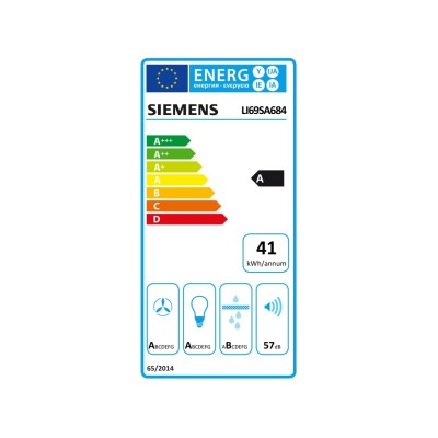 Siemens li69sa684 iQ700 cappa telescopica da incasso 60 cm