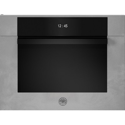 Bertazzoni f457modvtz built-in compact steam oven 60 cm zinc