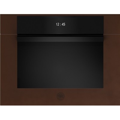 Bertazzoni f457modvtc forno vapore compatto incasso 60 cm rame