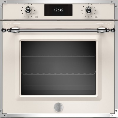 Bertazzoni f6011hervptax horno de vapor empotrado 60 cm marfil acero inoxidable