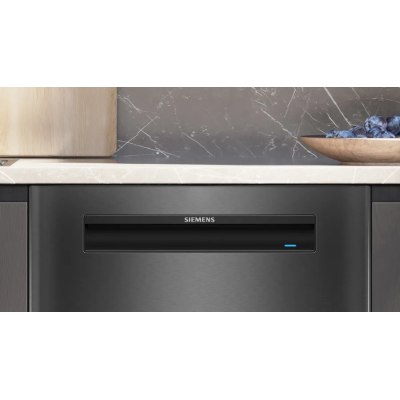 Siemens sn13hc72cs iQ300 lavastoviglie incasso 60 cm acciaio nero