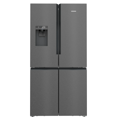 Siemens kf96daxea iQ500 freestanding refrigerator 91 cm h 183 stainless steel black