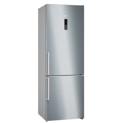 Siemens kg49naict iQ500 freestanding refrigerator freezer 70 cm stainless steel