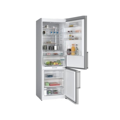 Siemens kg49naict iQ500 freestanding refrigerator freezer 70 cm stainless steel