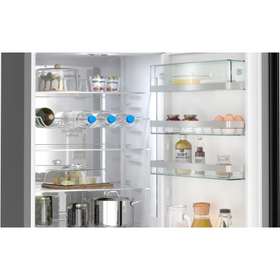 Siemens kg39nsbbf iQ500 freestanding fridge freezer 60cm black
