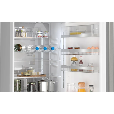 Siemens kg39naiat iQ500 freistehender Kühlschrank mit Gefrierfach 60 cm Edelstahl